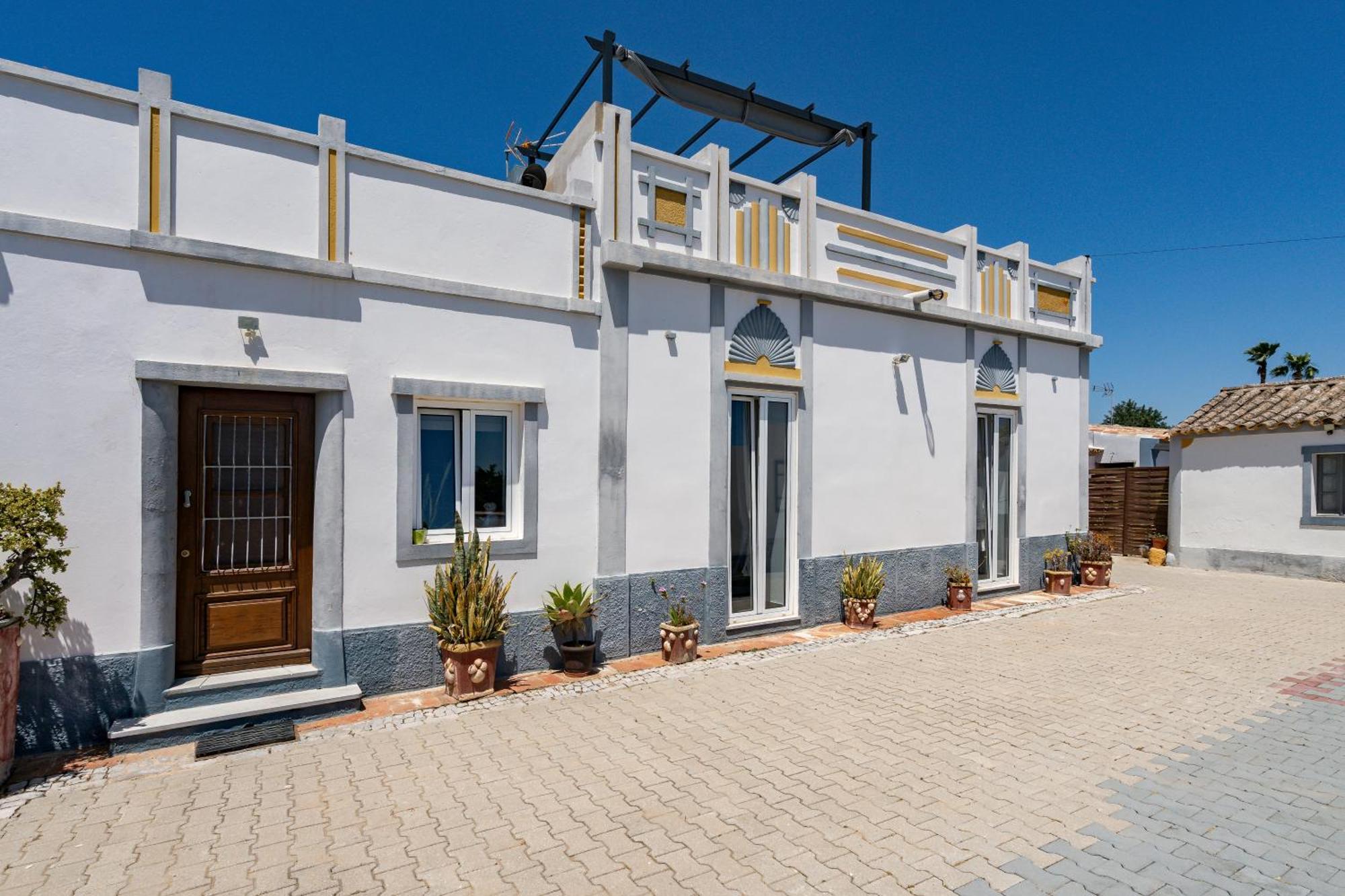 Villa Casa D'Nossa, Casa Tradicional E Moderna, Vista 360º, Piscina De Agua Salgada Luz de Tavira Exterior foto