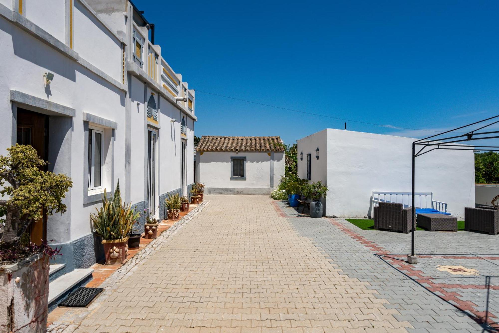 Villa Casa D'Nossa, Casa Tradicional E Moderna, Vista 360º, Piscina De Agua Salgada Luz de Tavira Exterior foto