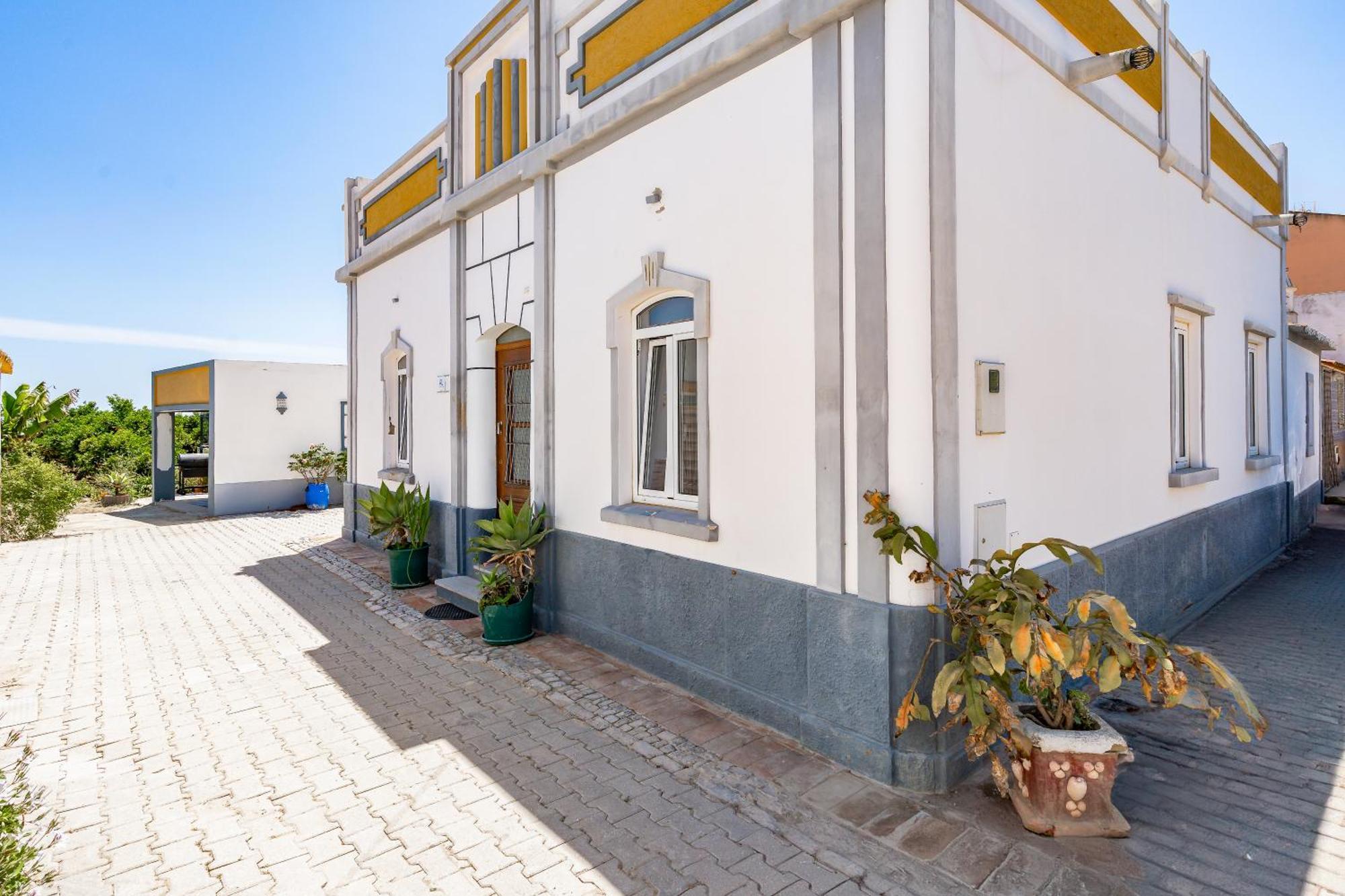 Villa Casa D'Nossa, Casa Tradicional E Moderna, Vista 360º, Piscina De Agua Salgada Luz de Tavira Exterior foto