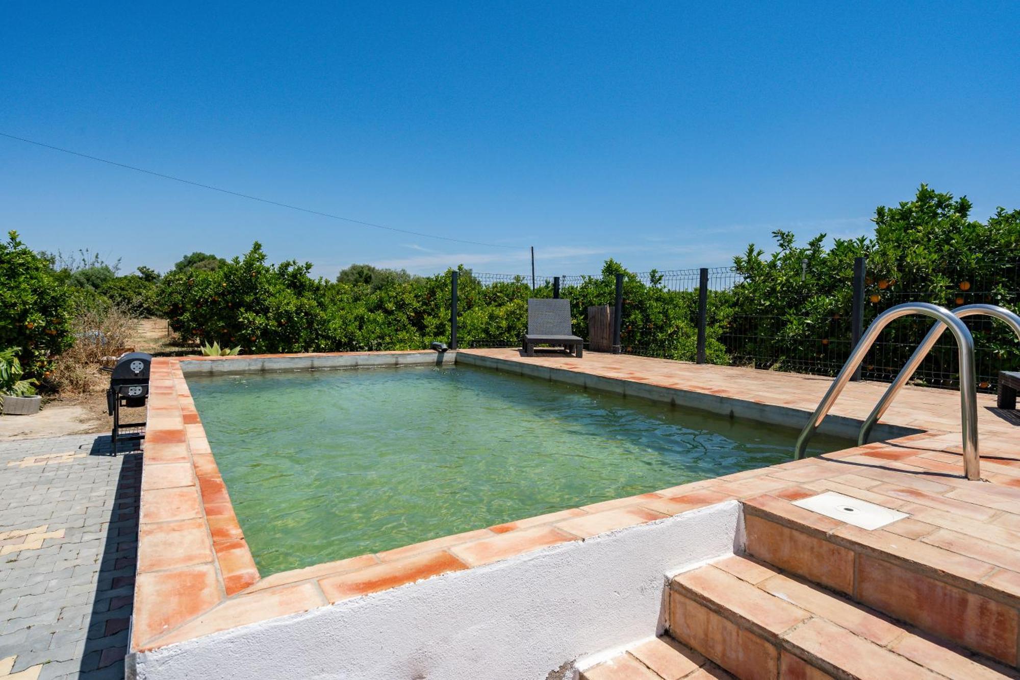 Villa Casa D'Nossa, Casa Tradicional E Moderna, Vista 360º, Piscina De Agua Salgada Luz de Tavira Exterior foto