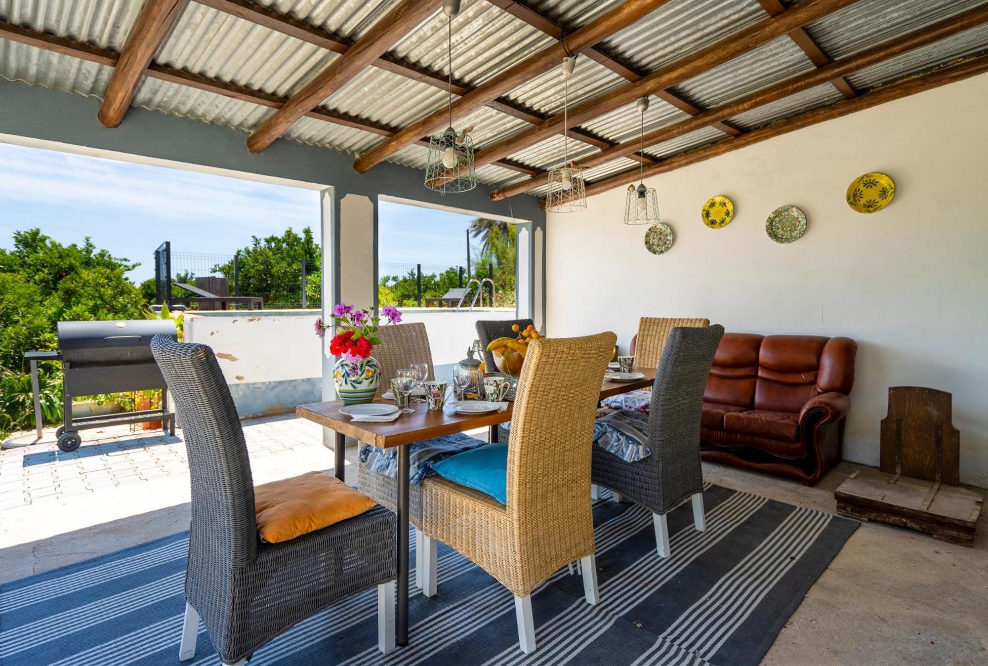 Villa Casa D'Nossa, Casa Tradicional E Moderna, Vista 360º, Piscina De Agua Salgada Luz de Tavira Exterior foto