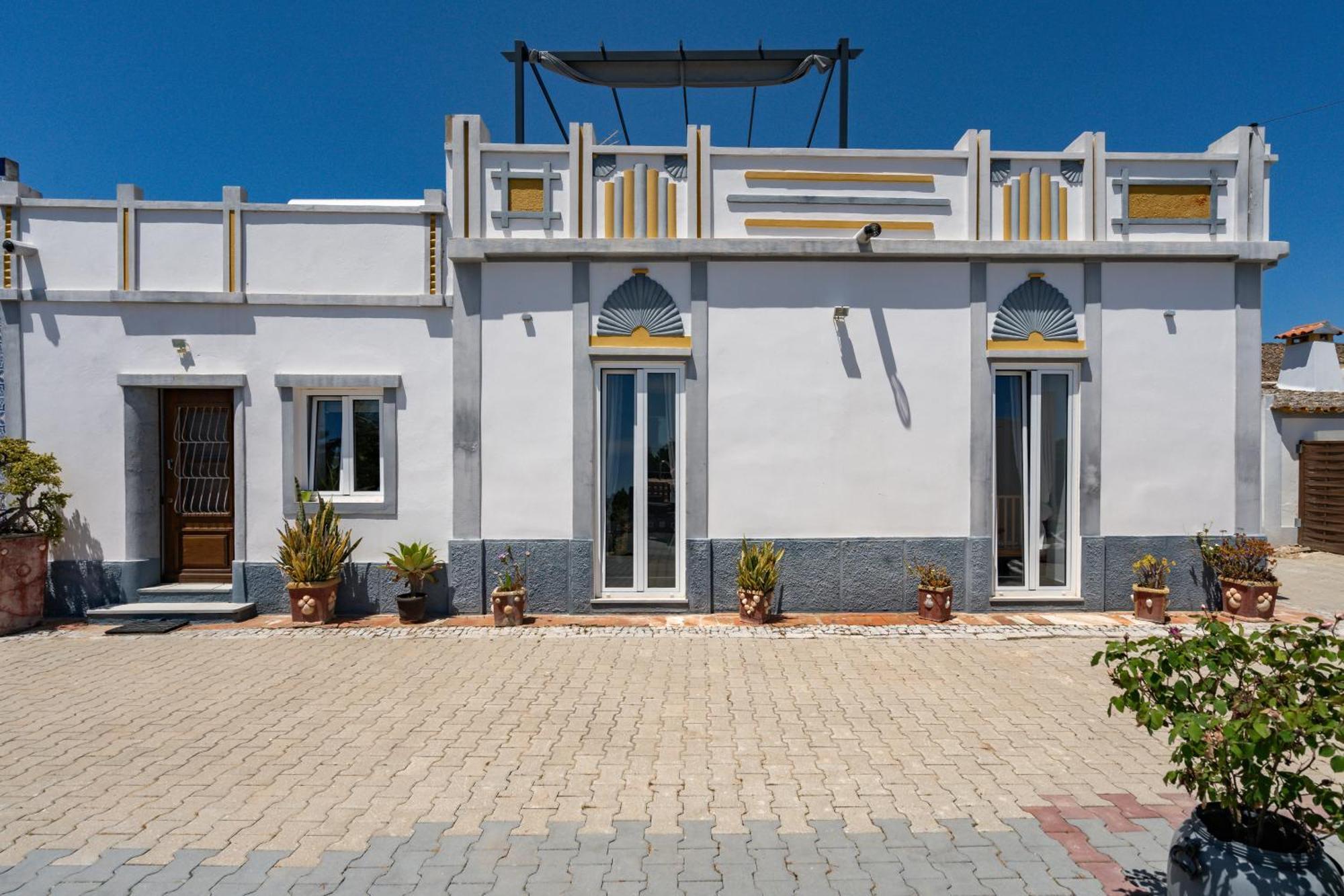 Villa Casa D'Nossa, Casa Tradicional E Moderna, Vista 360º, Piscina De Agua Salgada Luz de Tavira Exterior foto